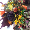 autumn wreath bright