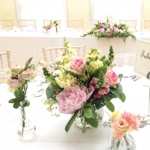 venue flowers in Pembroke Lodge