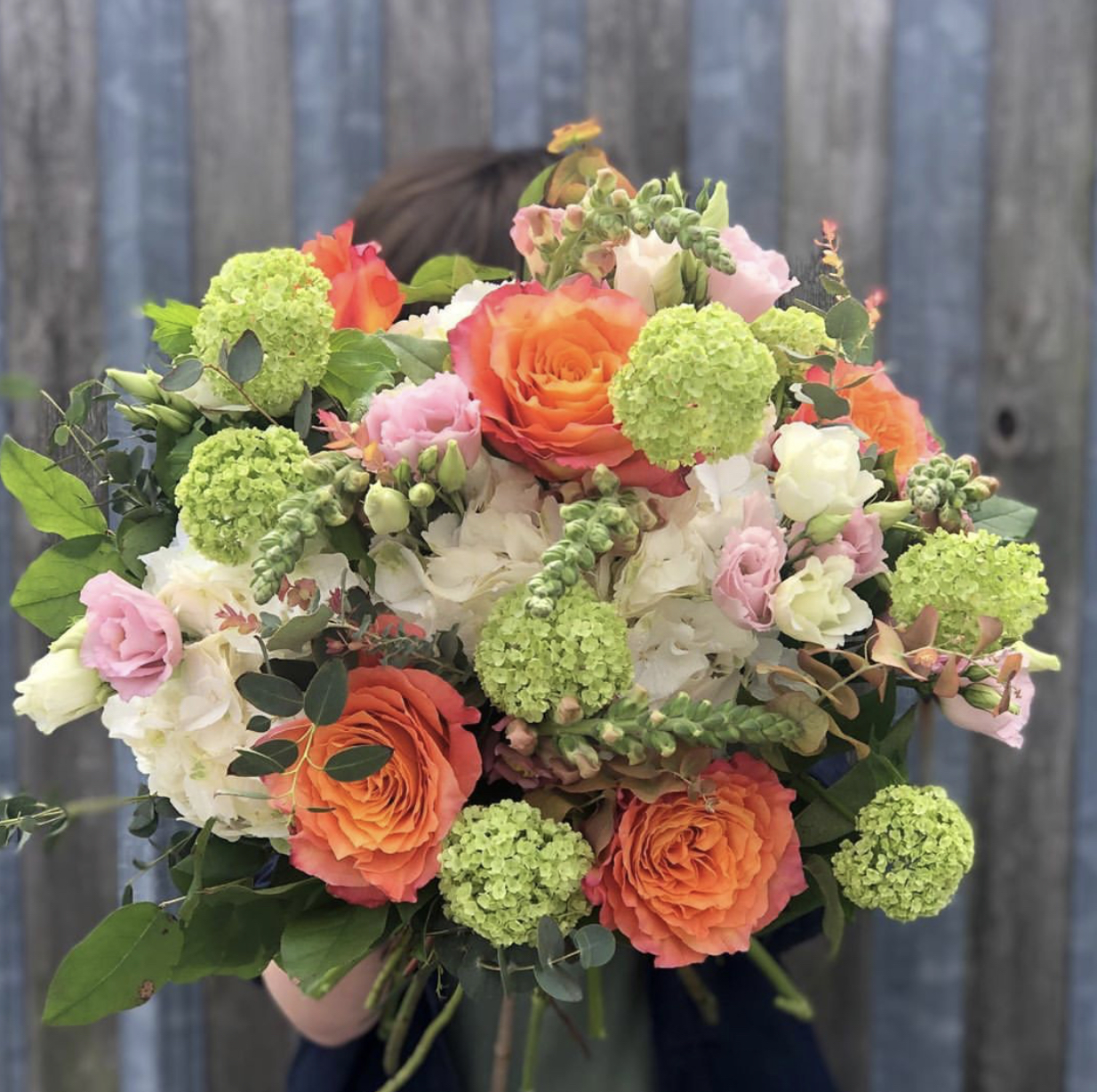 pastel seasonal bouquet