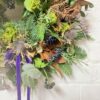 Christmas wreath foliage only