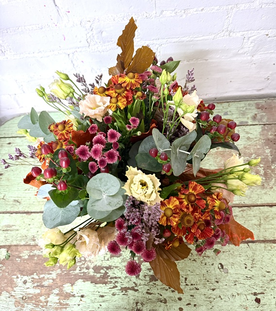 October bouquet by Rose&Mary Flower Studio